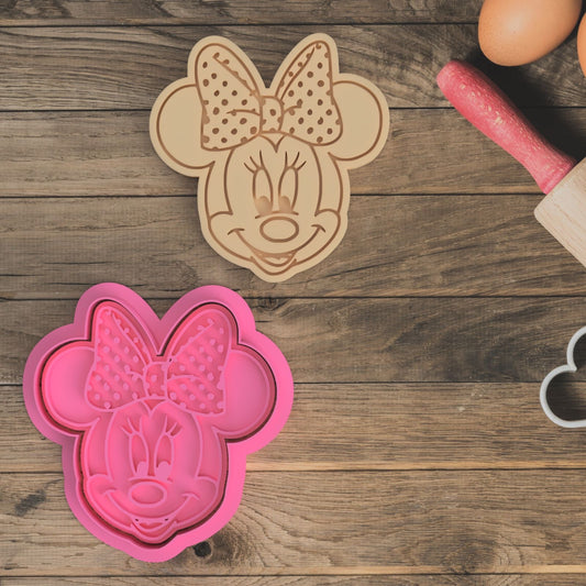 Girl Mouse face Cutter/embosser #2