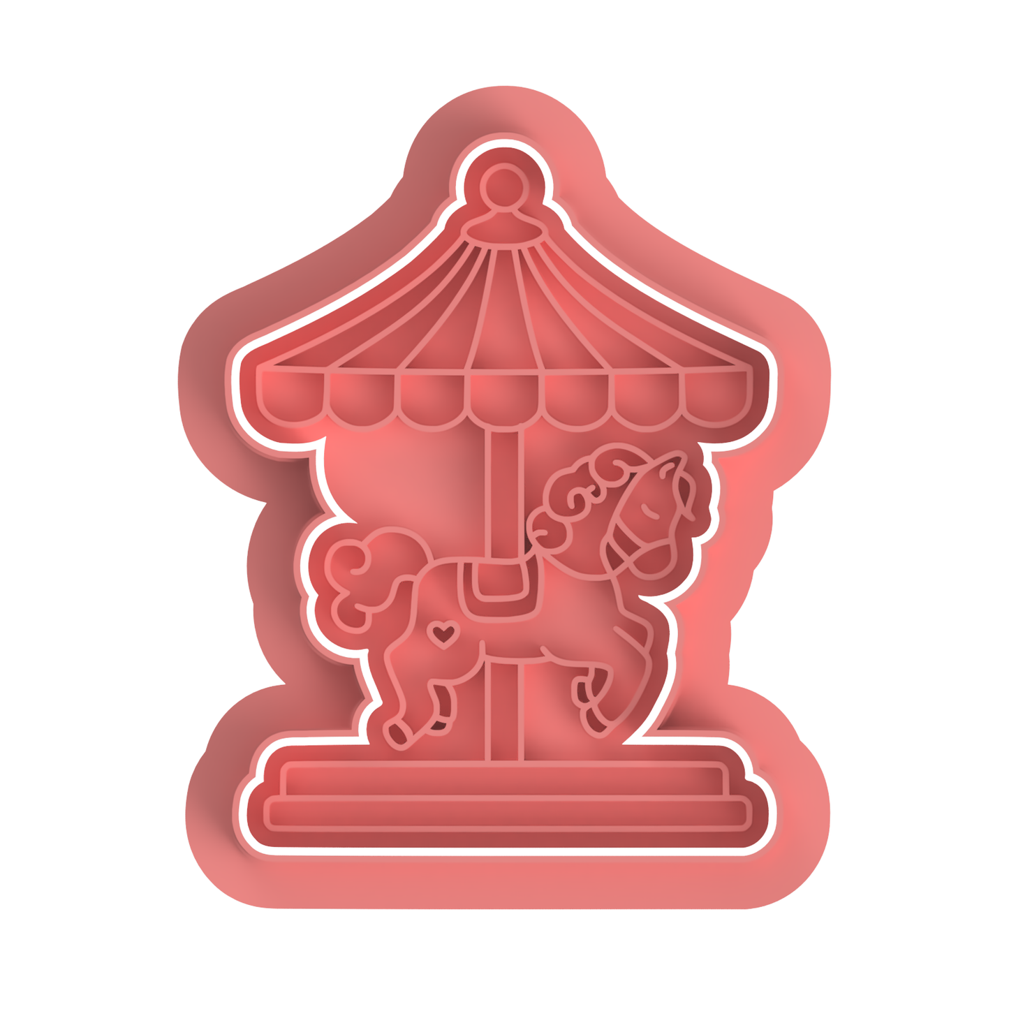 Carousel Horse Cutter/Stamp