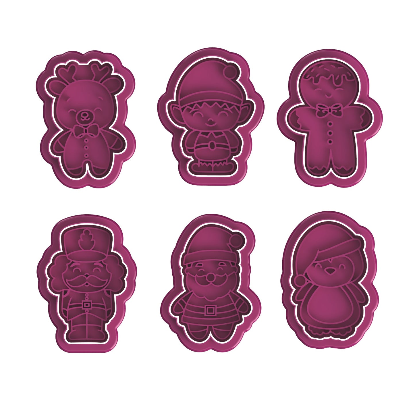 Christmas Cutie set #2 Cutter Stamps