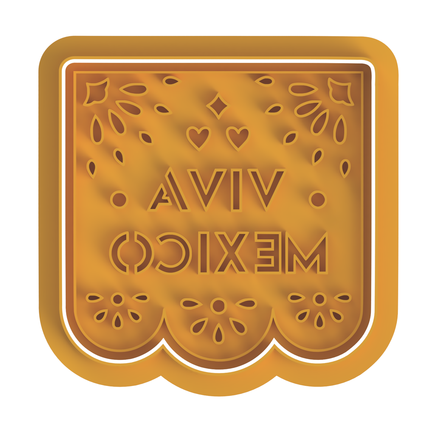 Viva Mexico Papel Picado Cutter/Stamp