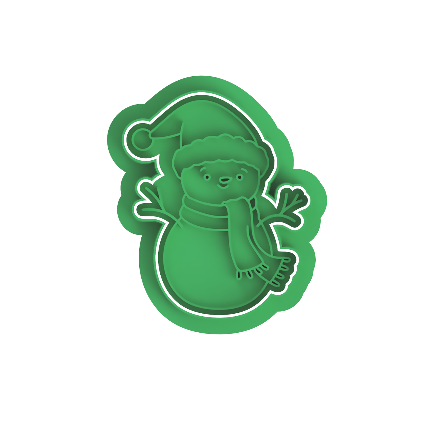 Snow man Cutter/Stamp