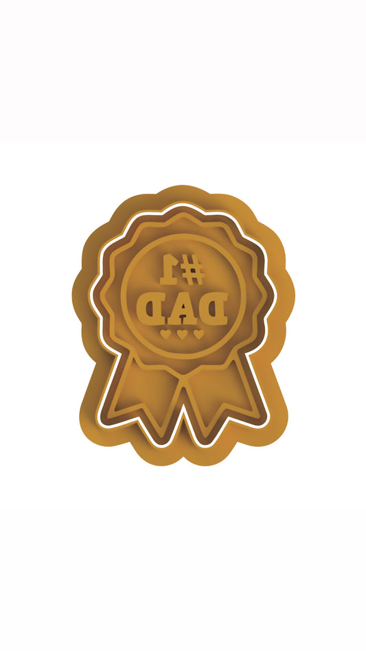 #1 DAD Ribbon Cutter/stamp #18