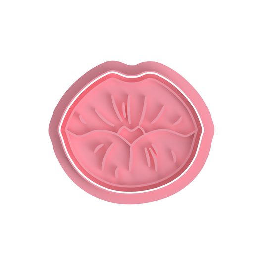 Lips Stamp and cutter
