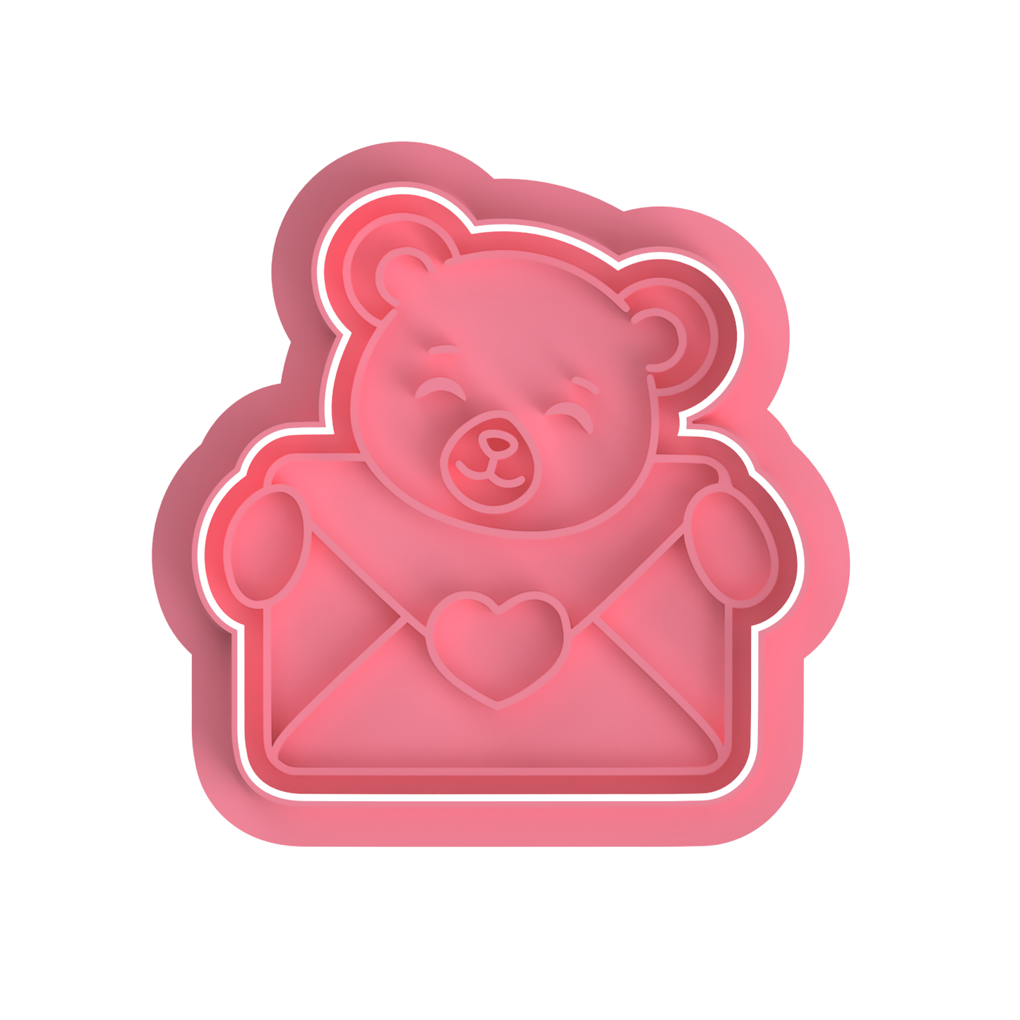 Bear With Envelope Cutter/Stamp 2