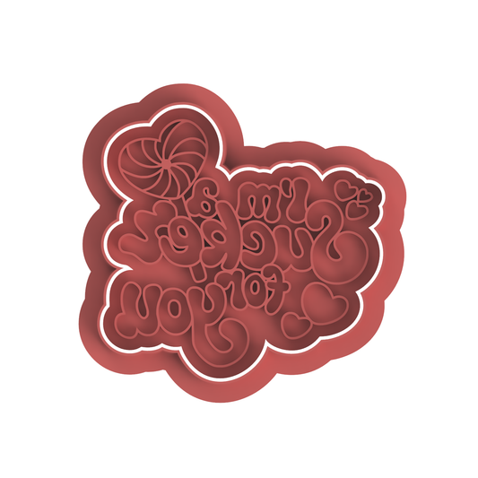 I'm a Sucker for you Cutter and Stamp