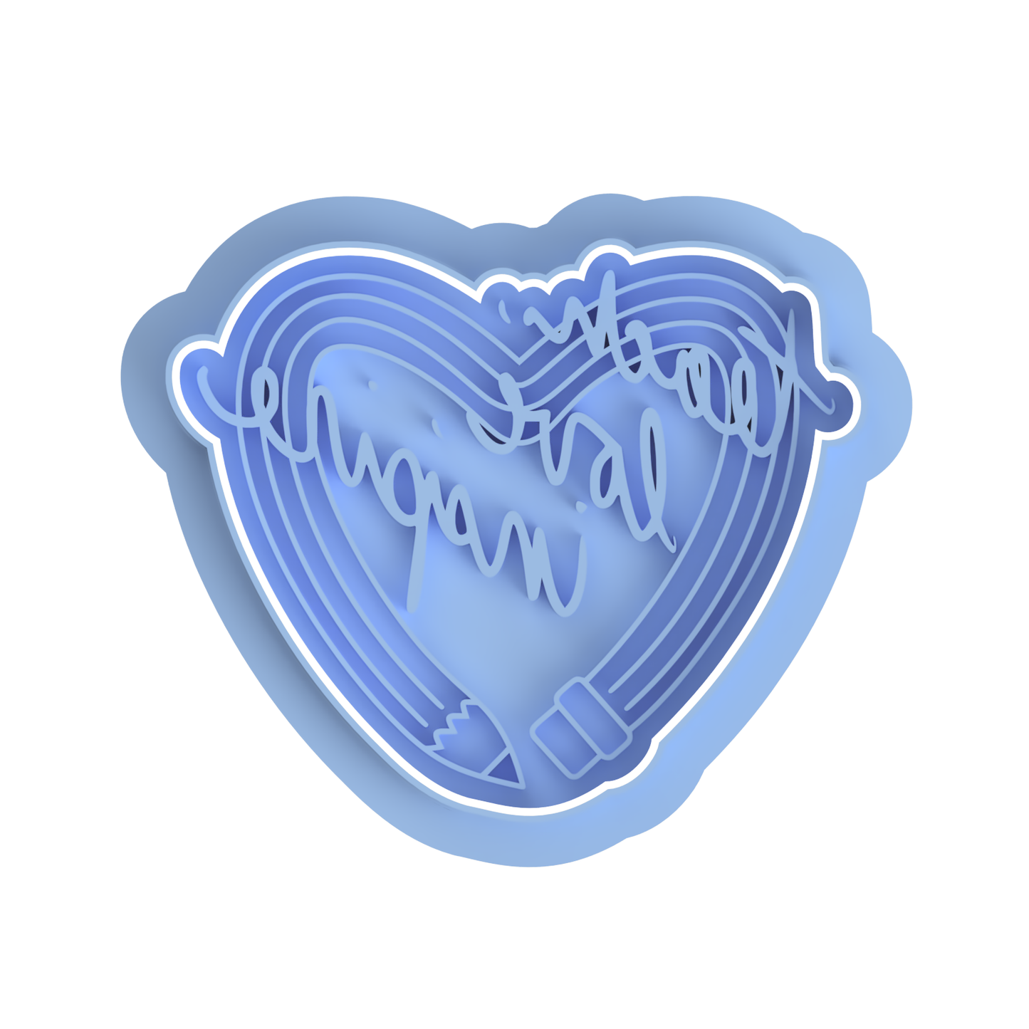Teach Love inspire Cutter/Embosser