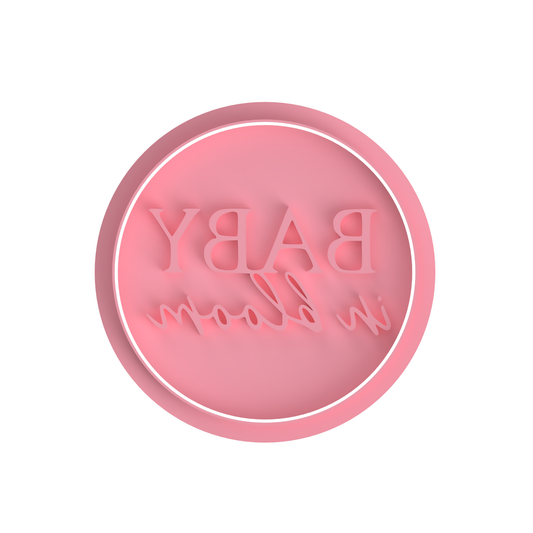 Baby in bloom stamp 1
