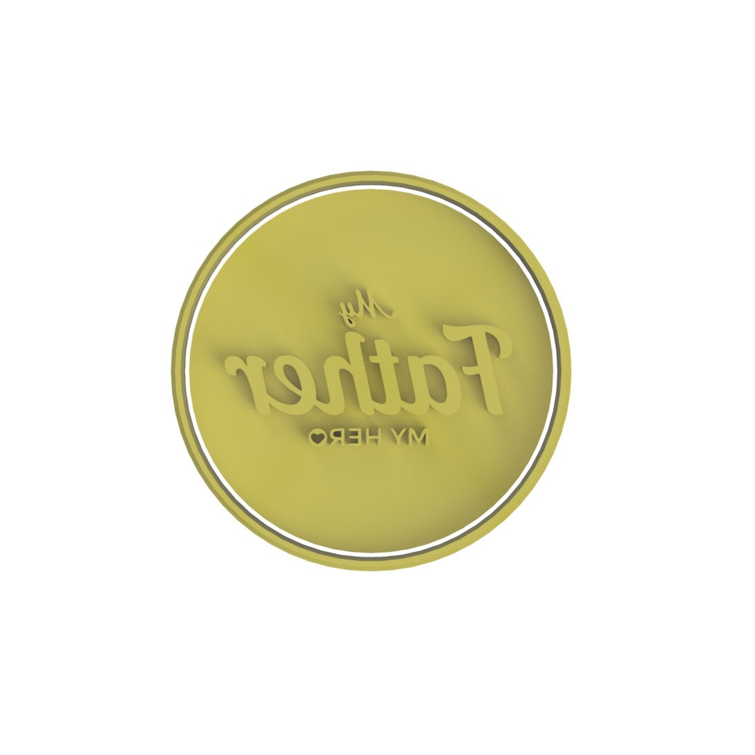 My hero, my father stamp #1