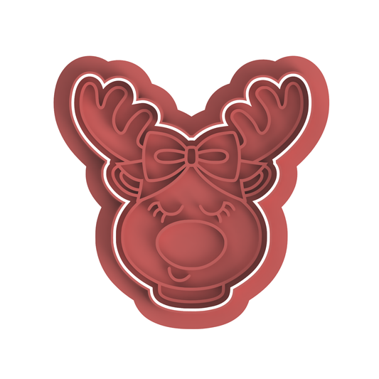 Cute Deer Cutter Stamp