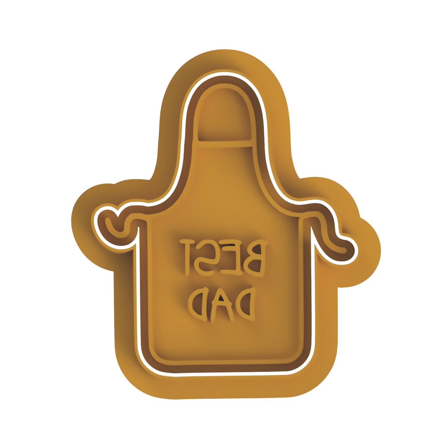 Best Dad Apron Cutter/stamp #25