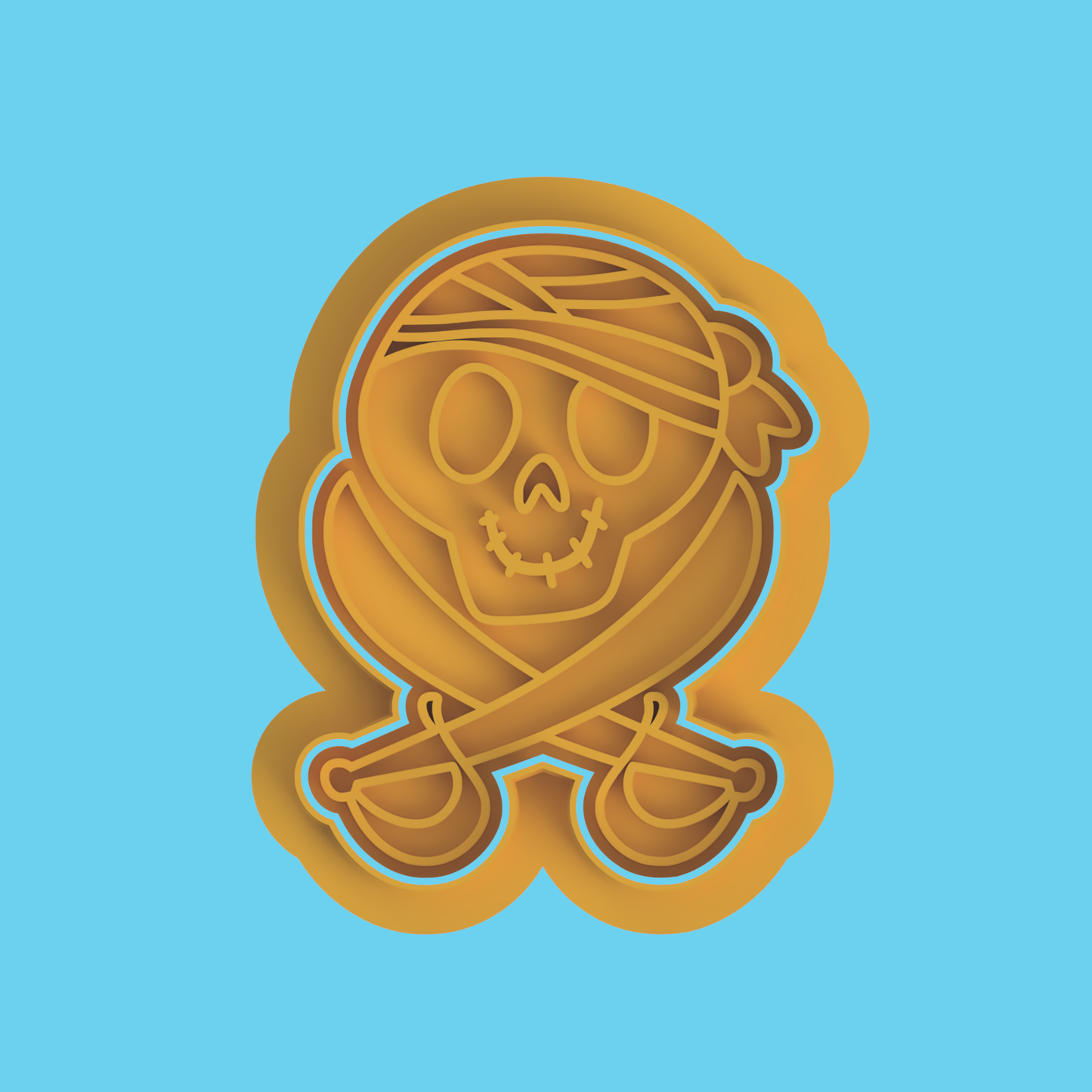 Pirate part 1 Cutter/Stamp