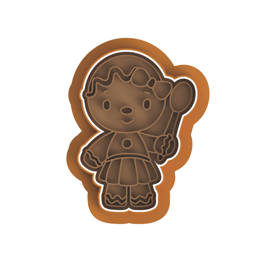 Gingerbread Baker Cutter/stamp