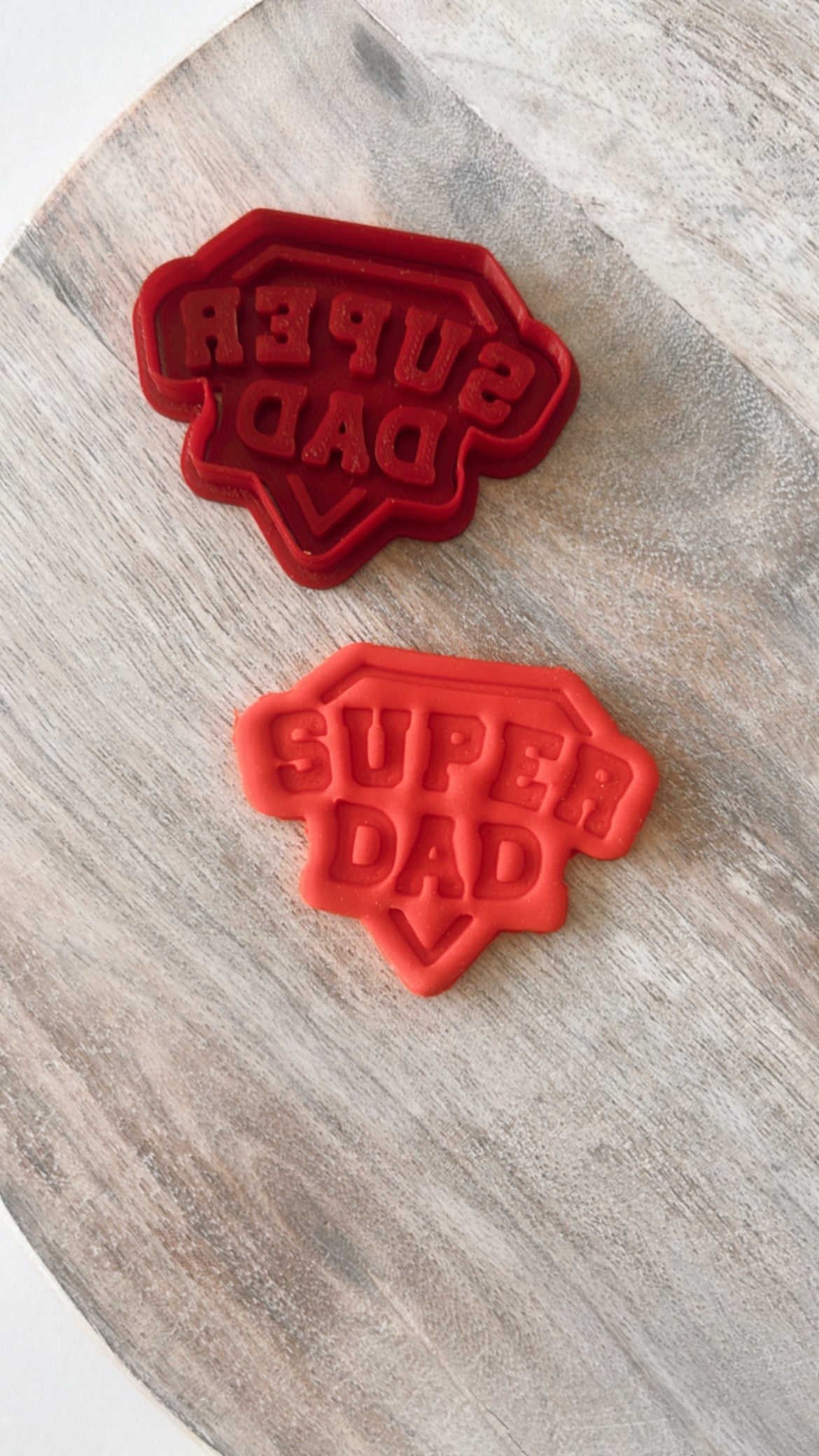 Super Dad cutter/stamp #36