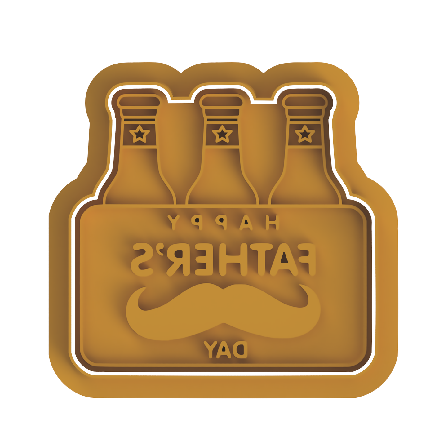 Happy Father's Day Beer Cutter/stamp #27