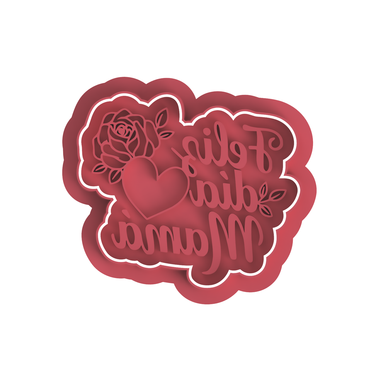 Feliz Dia Mama Cutter / stamp