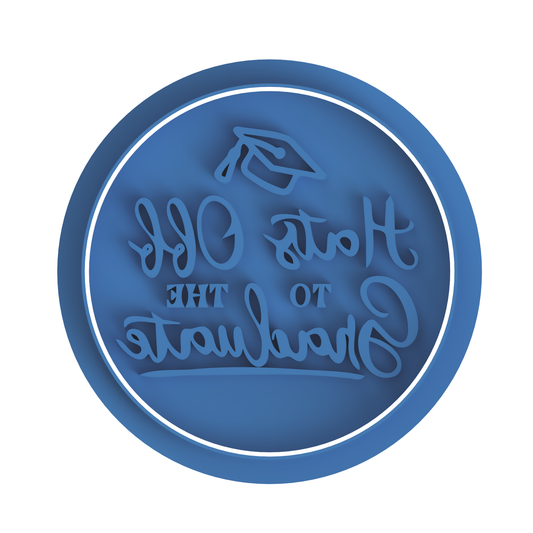Hats off to the graduate stamp