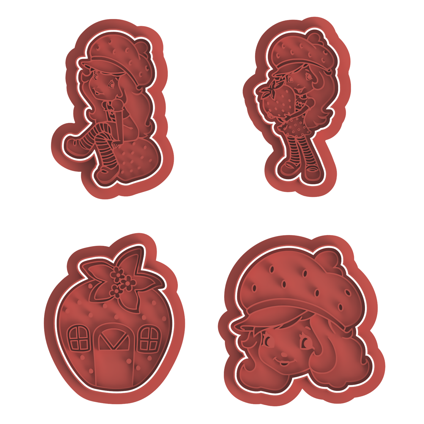 Stawberry Girl Cutter/Embosser