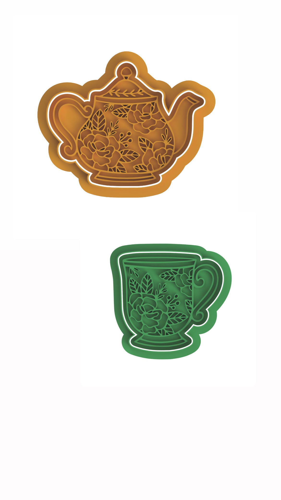 Tea Pot 1 cutter/embosser