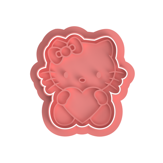 Kitty  Valentines Cutter/Stamp 1