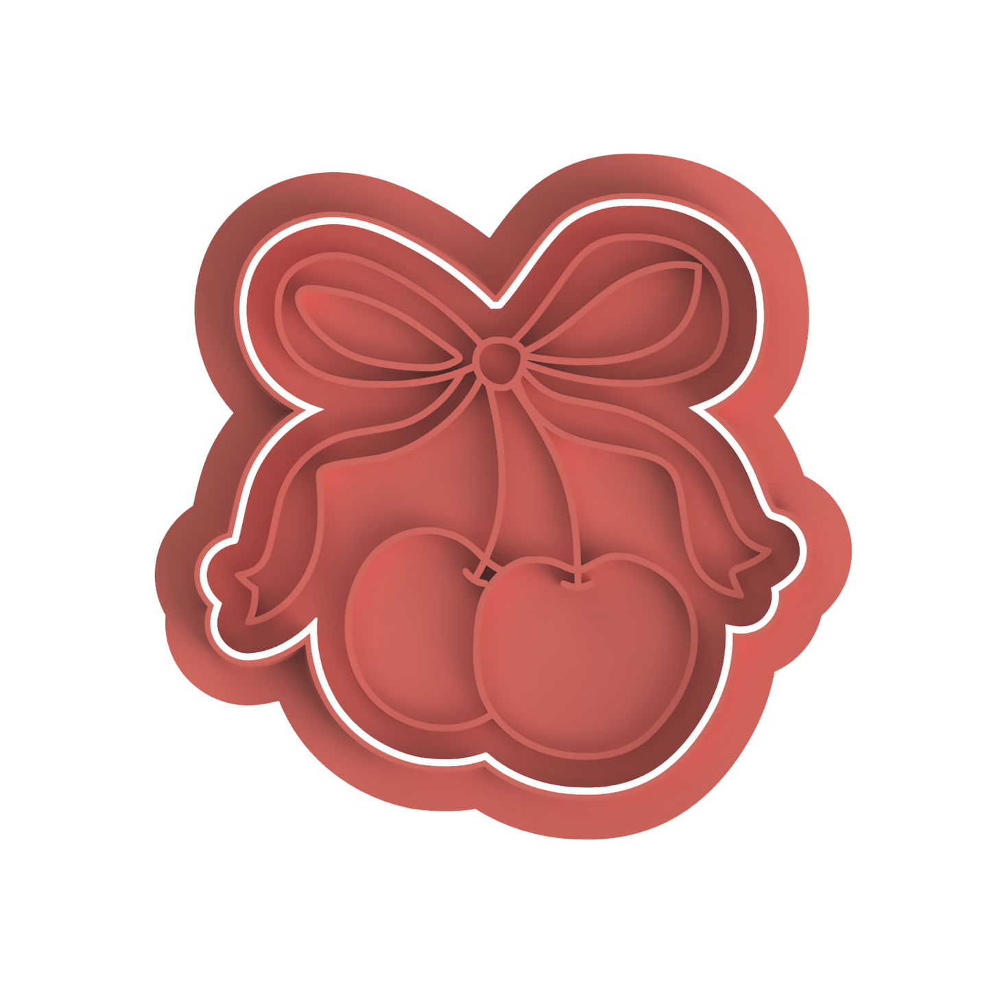 Cherries with bow #10 Stamp/Cutter