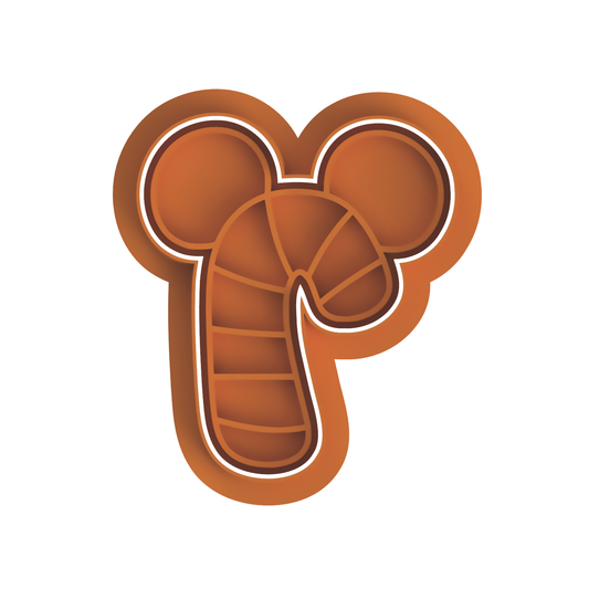 Magical candy cane  Cutter/Stamp