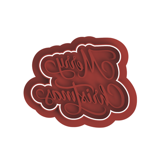 Merry Christmas Stamp/Cutter
