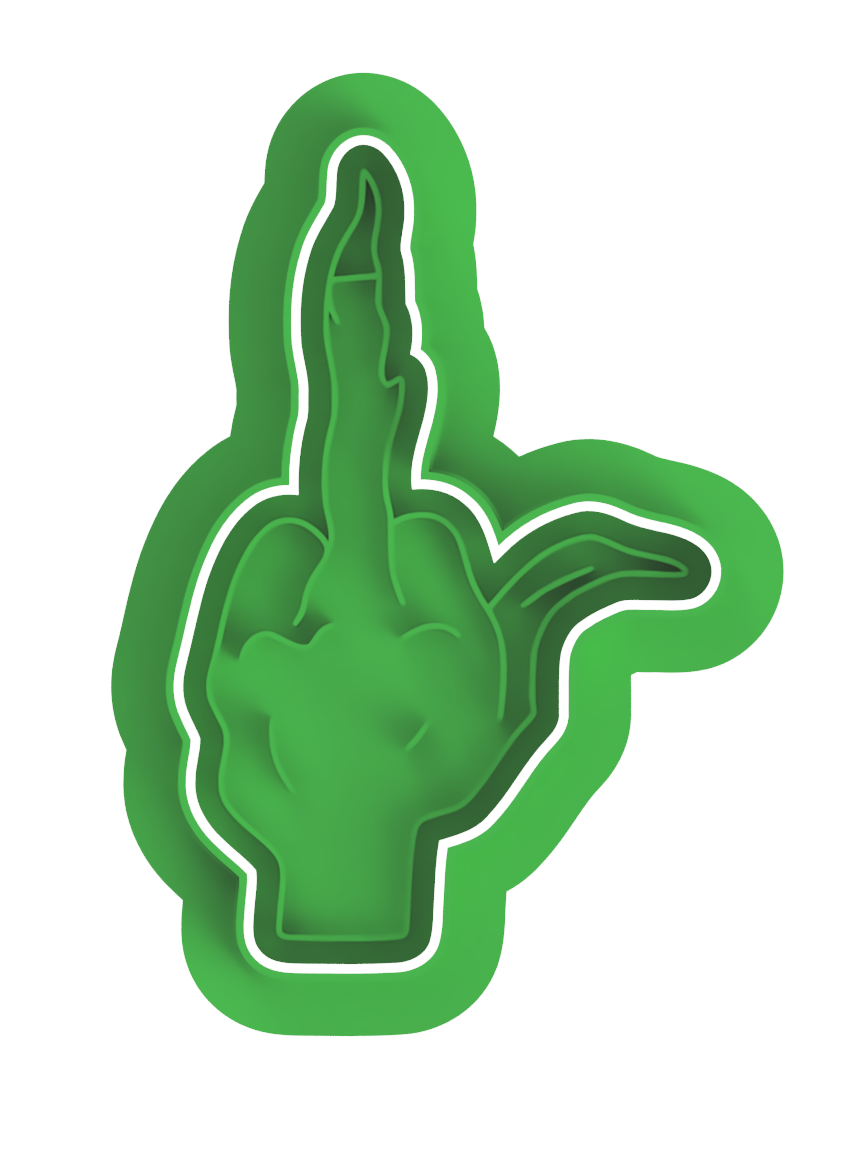 Green man cutter/embosser