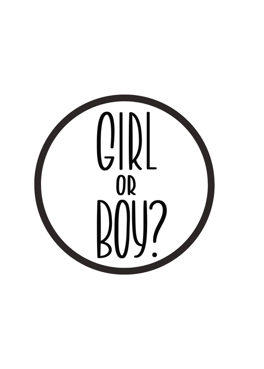 Boy or Girl Stamp