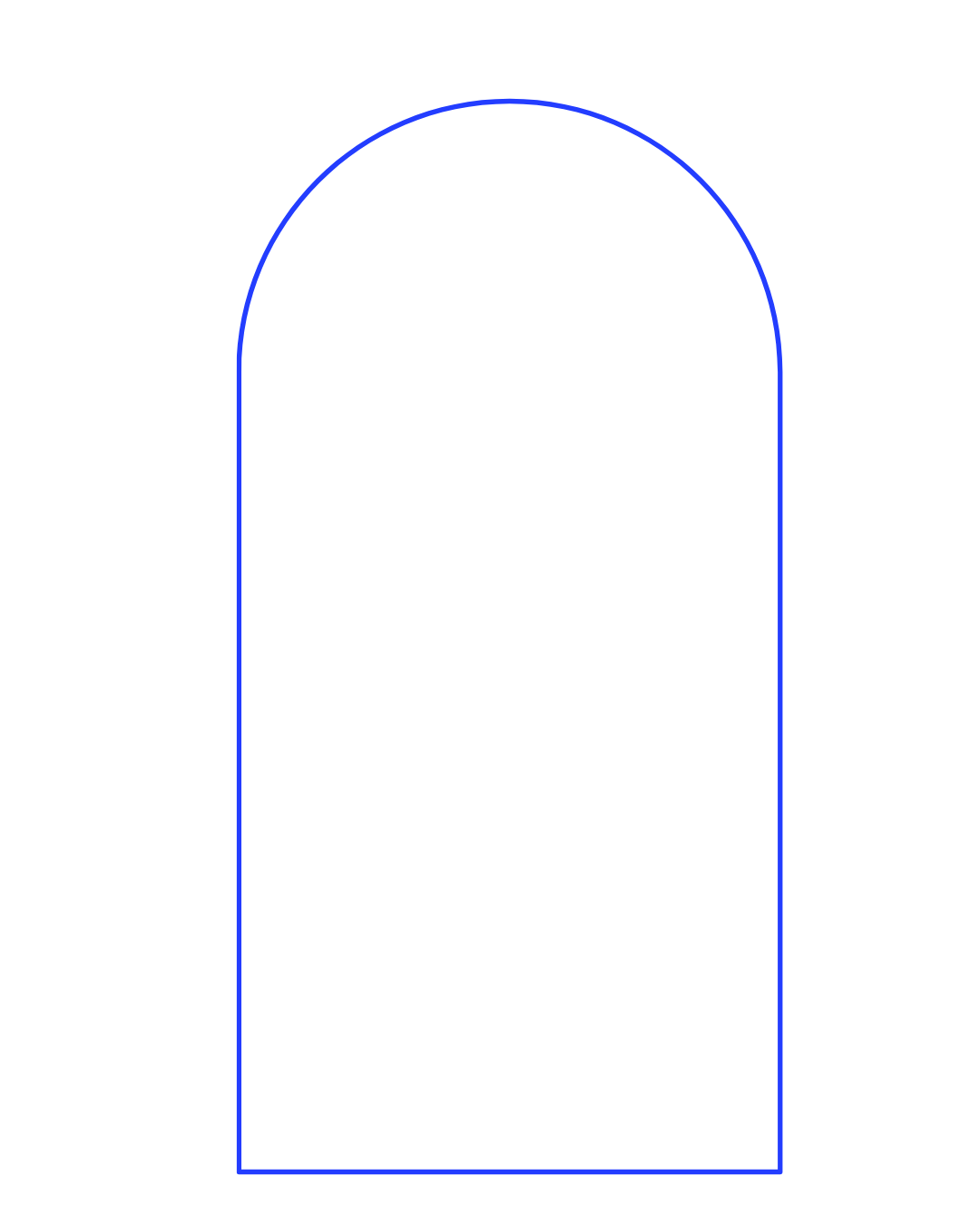 Skinny Arch frame Cutter