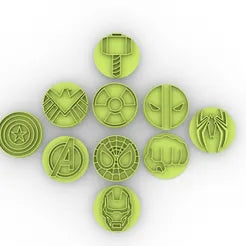 Super Hero mini embossers