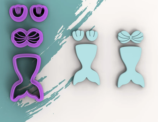 Mermaid Tail Cutter Set