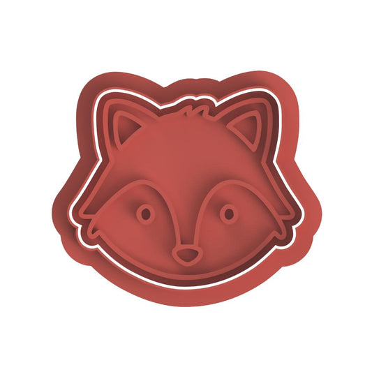 Wolf animal head  Cutter & Stamp