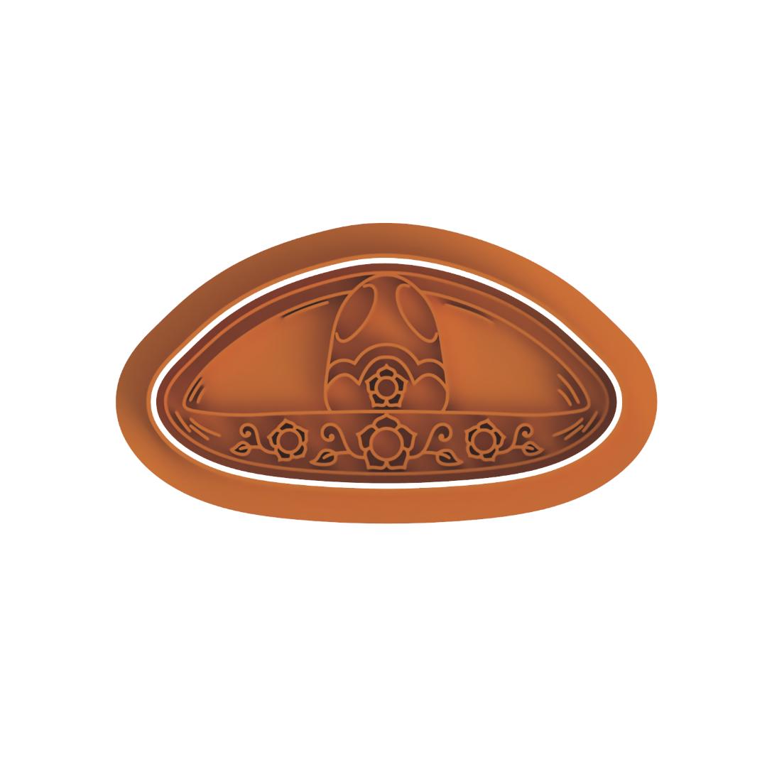 Charro hat #1 Stamp/Cutter