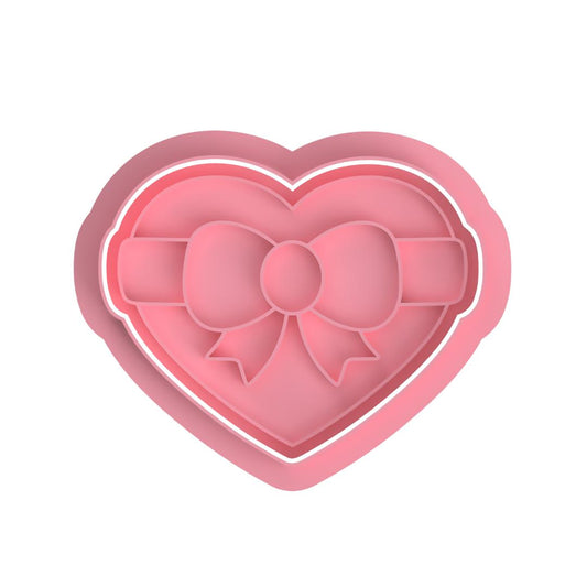 Heart Gift box cutter/embosser