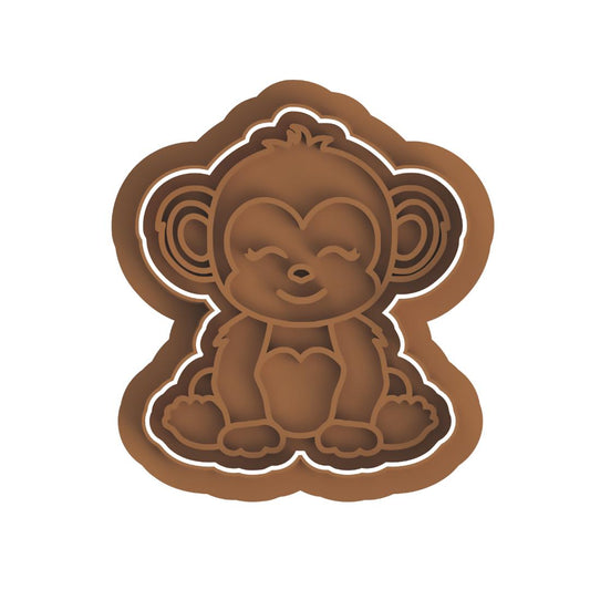 Monkey  Cutter and stamp