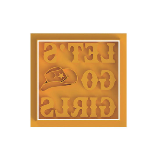 Lets go Girl Cutter/Stamp