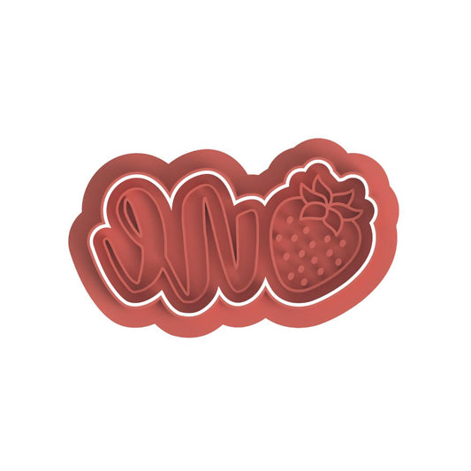 One Strawberry Cutter/Stamp