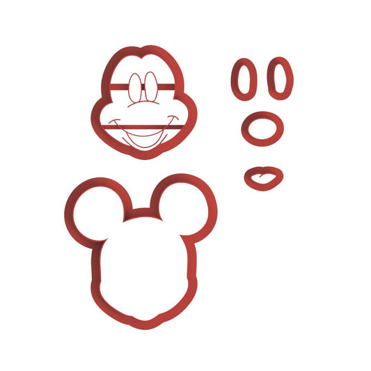 Mickey face Cutter set
