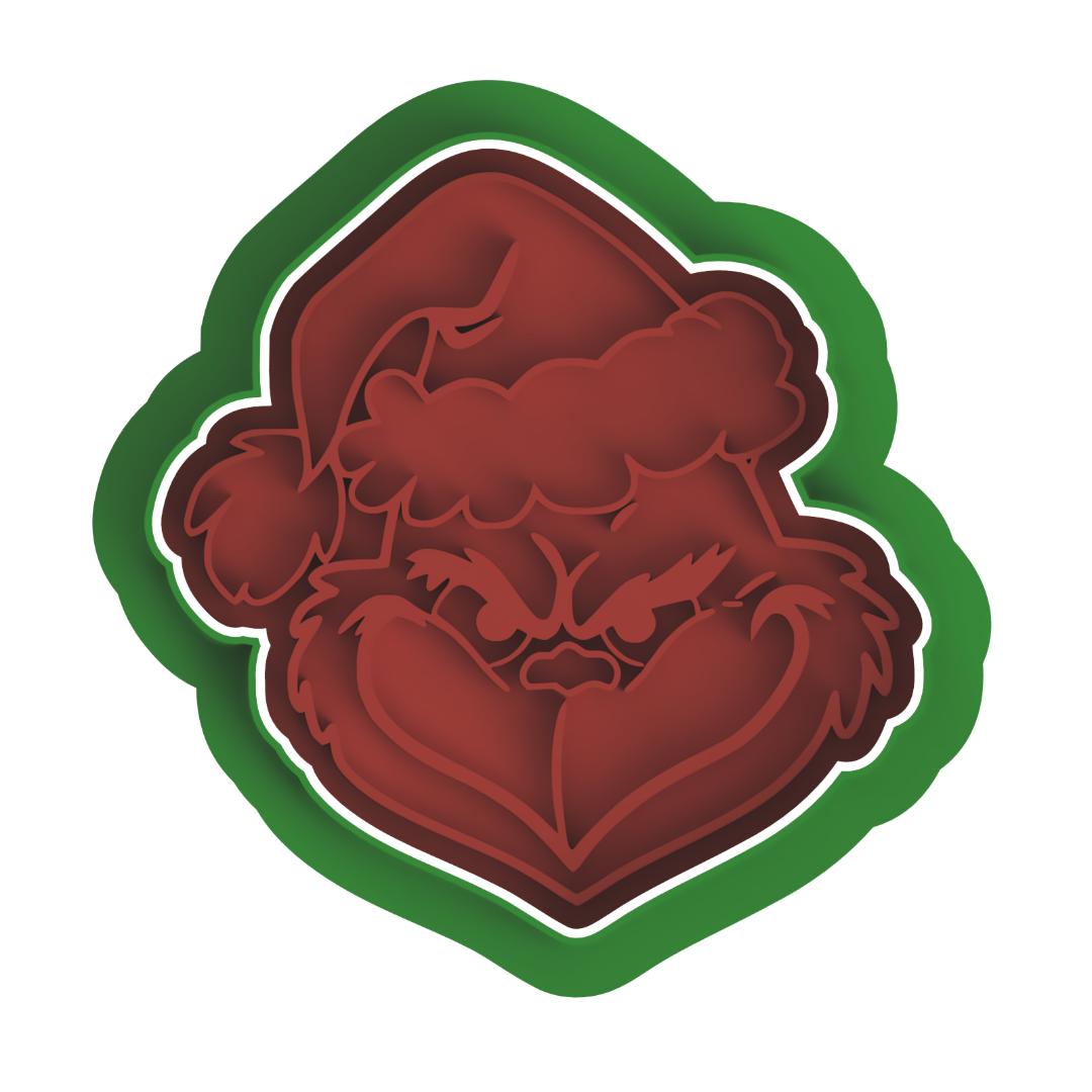 Green Man Face