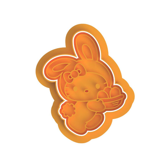 Easter Kitty 2 cutter/Embosser