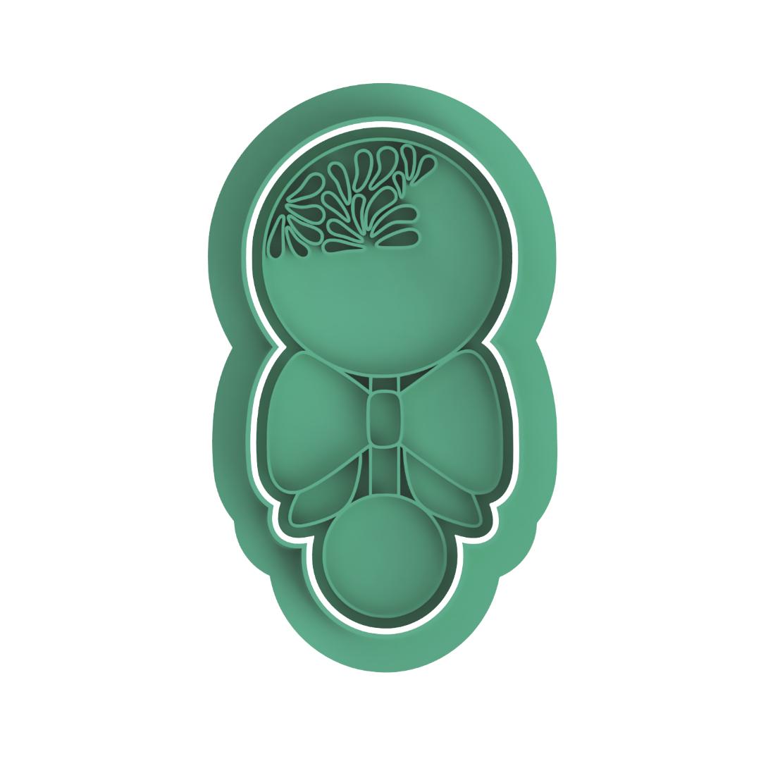 Barro baby Rattle cutter/stamp