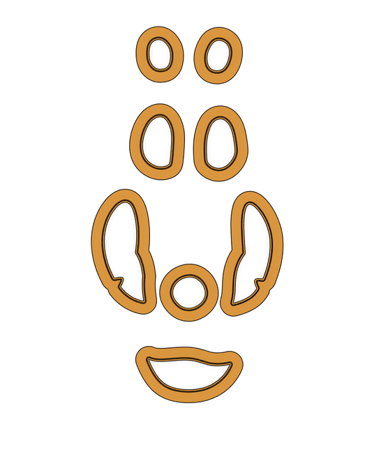 Stitch Face Multi Cutter Set