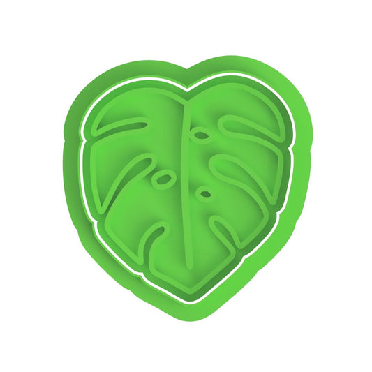 Jungle Leaf 3 cutter and stamp