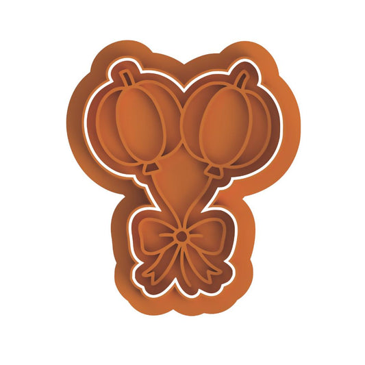 Pumpkins Balloons Stamp & cutter