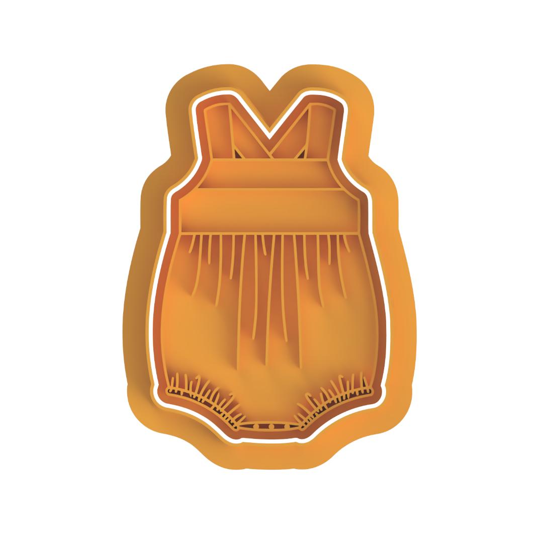 Girl Romper Stamp/Cutter