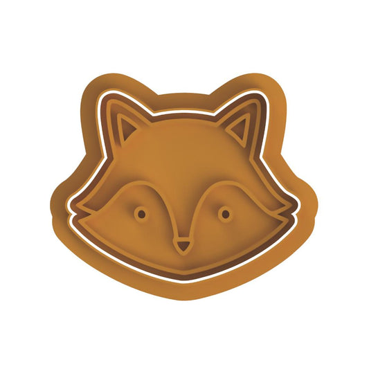 Fox animal head  Cutter & Stamp