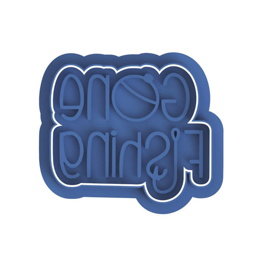 Gone Fishing Cutter/Stamp