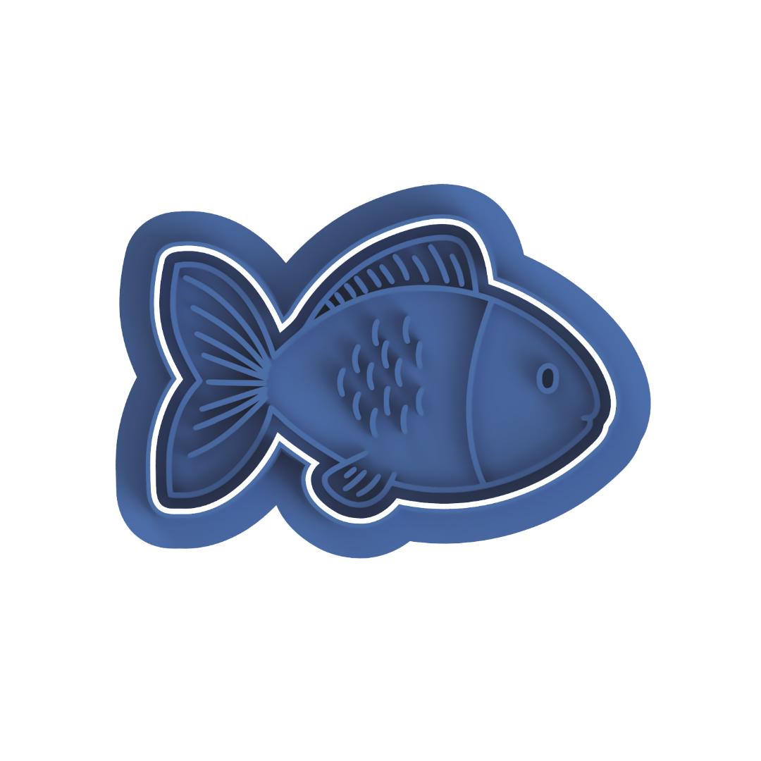 Fish #1 Cutter/Stamp