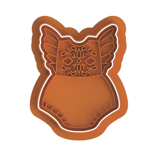 Baby Girl Dress with talavera Print Stamp/Cutter