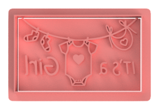 It's a girl cutter/embosser rectangle